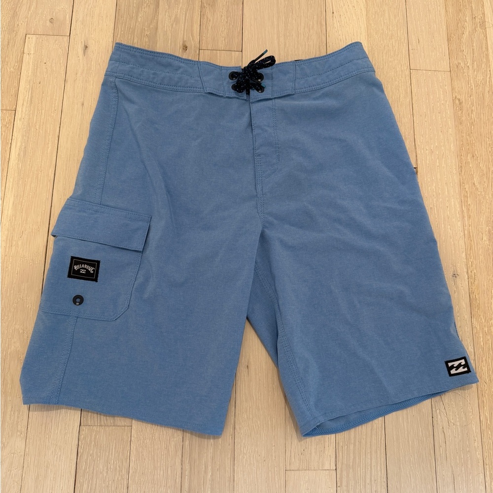 Billabong Light Blue Board Shorts Men’s Size 26 - Picture 2 of 7